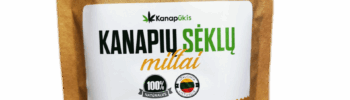 Kanapių sėklų miltai
