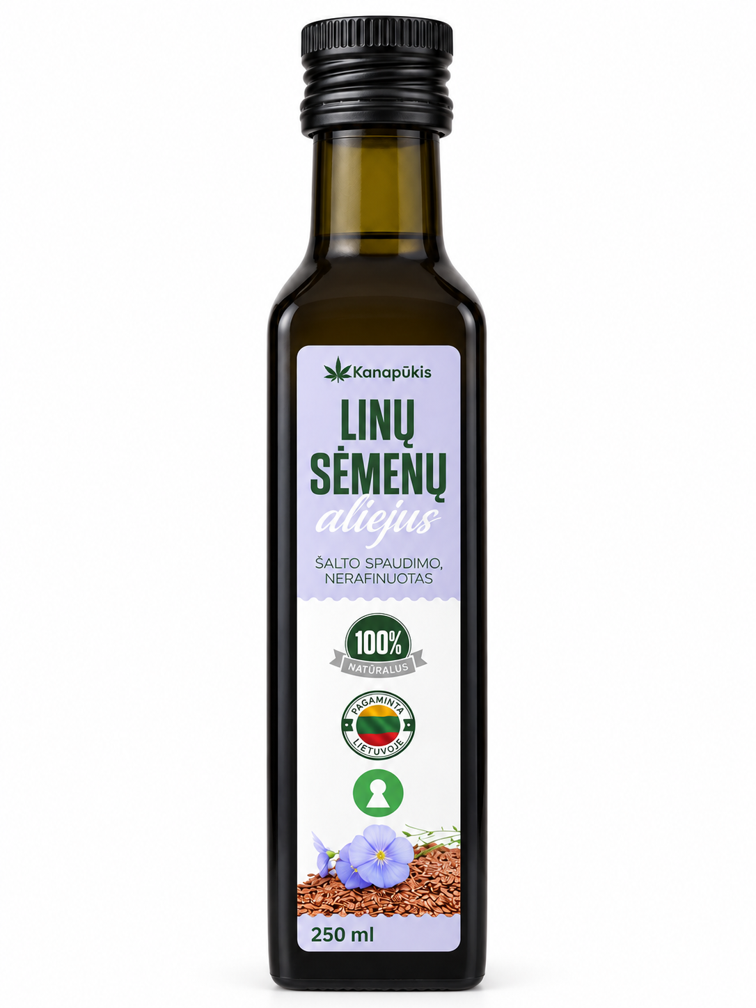 KANAPŪKIS Linų sėmenų aliejus