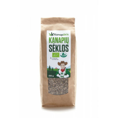Kanapių sėklos 500g