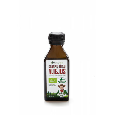 Kanapių sėklų aliejus 100 ml