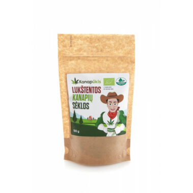 Ekologiškos lukštentos kanapių sėklos 100g