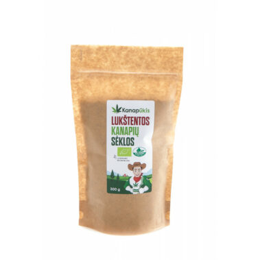 Ekologiškos lukštentos kanapių sėklos 300g