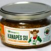 Kanapių užkandėlė su voveraitėmis ir morkomis