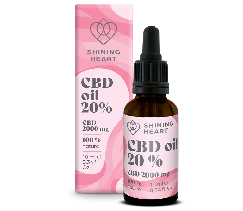 CBD aliejus 20%