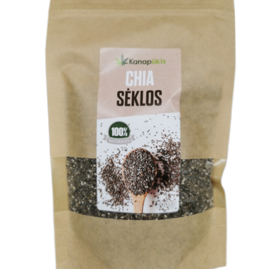 Chia sėklos 200 g.