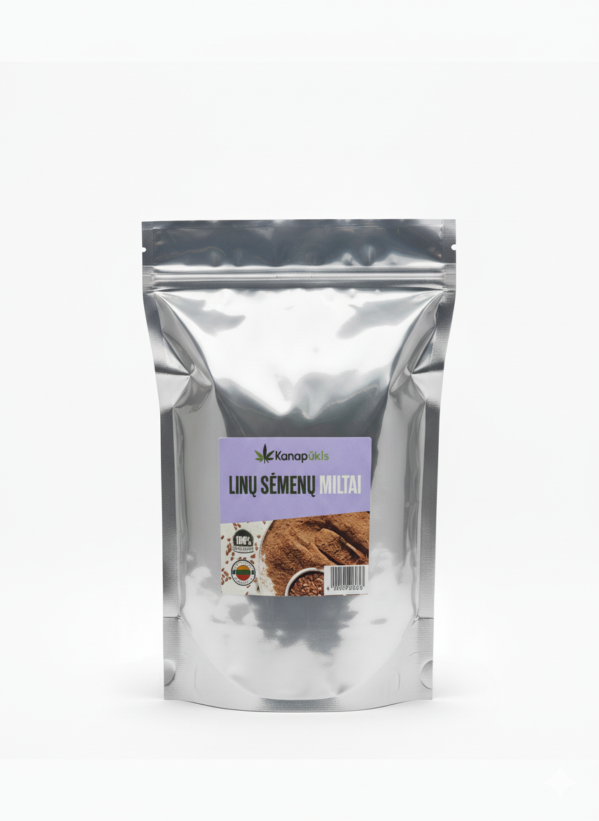 Linų sėmenų miltai 1 kg