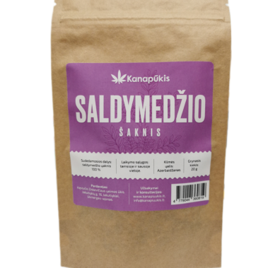 Saldymedžio šaknis 20 g.