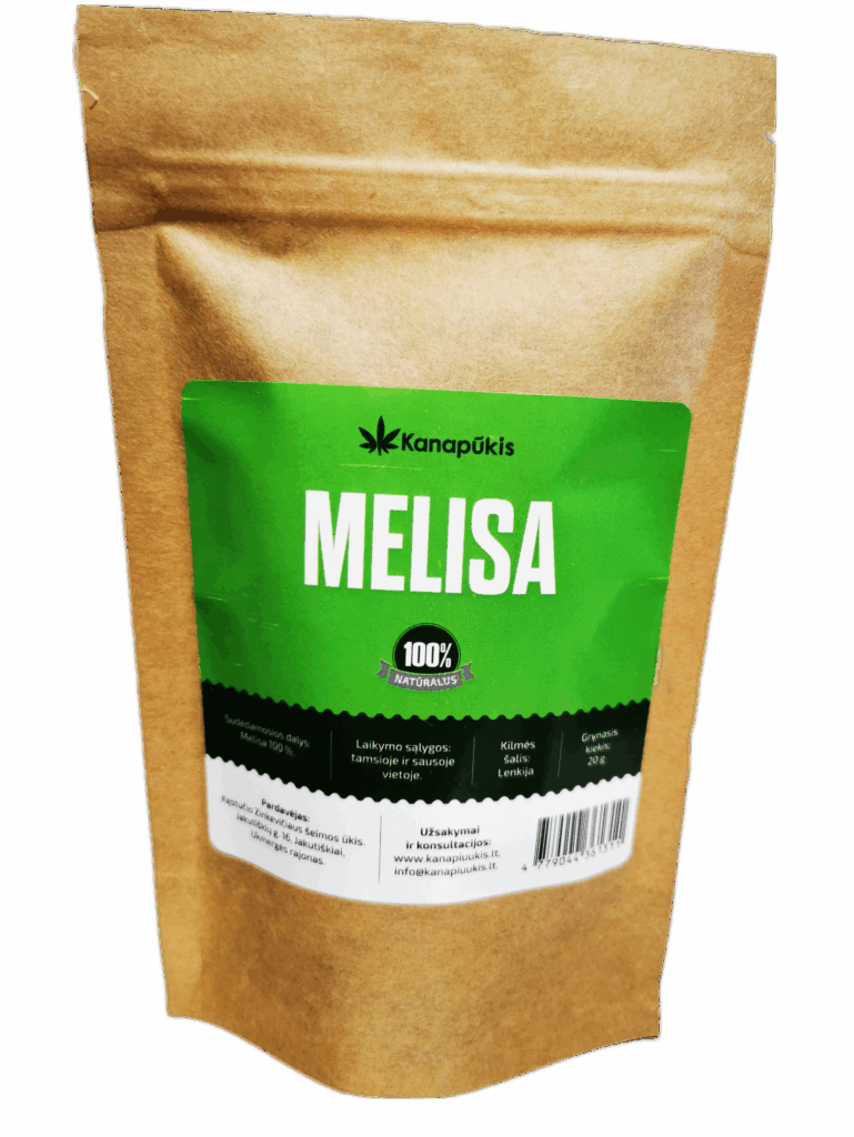 Melisų arbata nauda