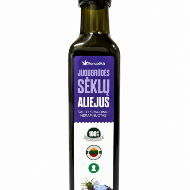 KANAPŪKIS Juodgrūdės aliejus