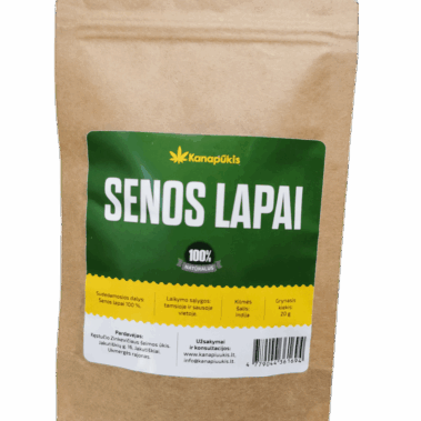 Senų lapų arbata