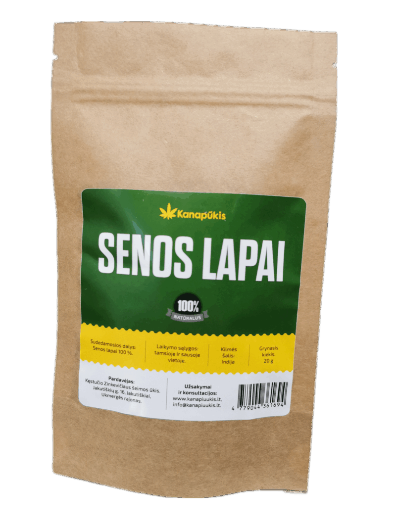 Senų lapų arbata