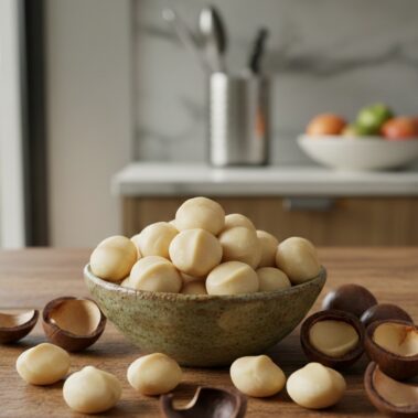 KANAPŪKIS Makadamijos riešutai