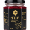 Medus su juodaisiais serbentais 200 g.